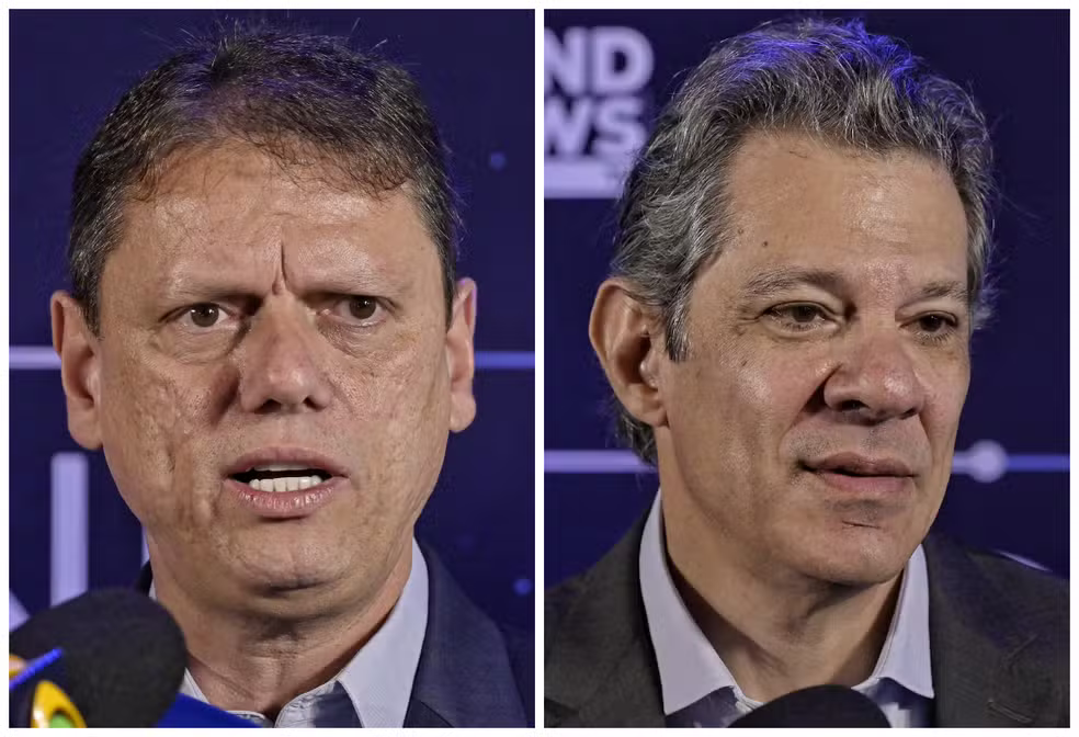 Quaest SP: Tarcisio tem 40% e Haddad 27%, veja os recortes