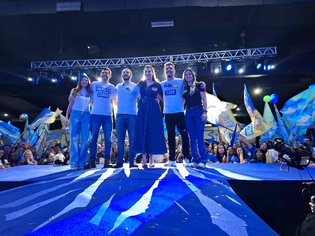 Com apoio de Lucas Sanches, Giovani Sanches e Thiago Surfista lançam candidaturas em Guarulhos