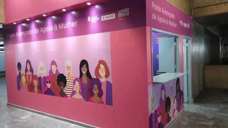 Agosto Lilás: Metrô de SP mantém postos de atendimento a mulheres vítimas de violência