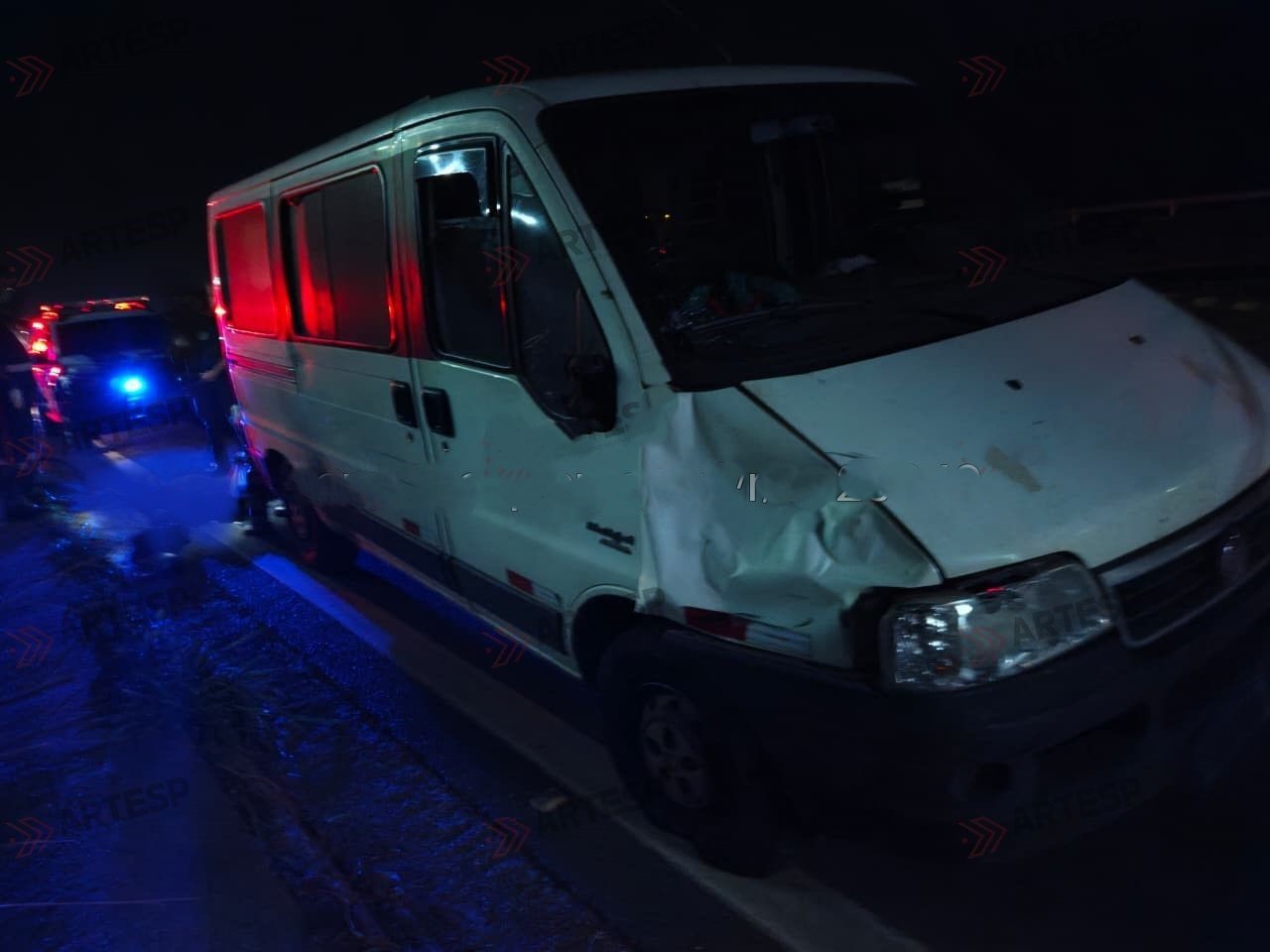 Ciclista morre após ser atropelado por van na Rodovia Washington Luís em Cordeirópolis