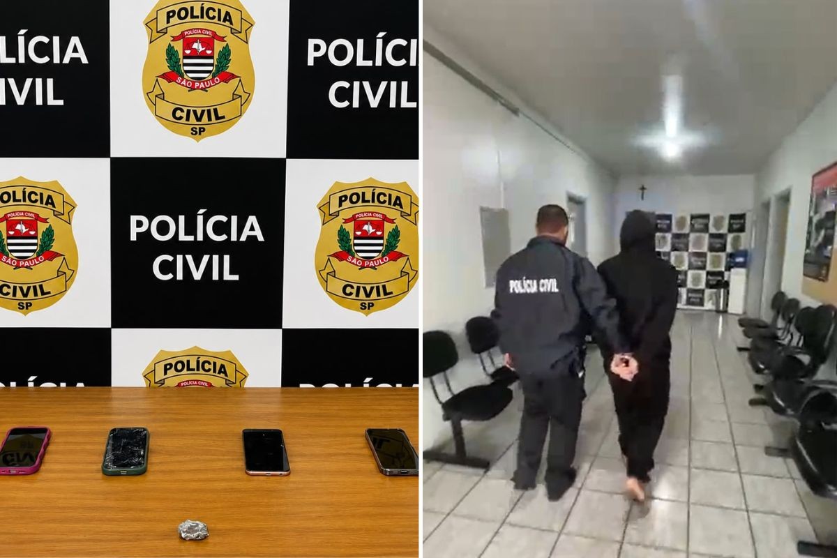 Homem é preso por tráfico de drogas e associação criminosa no interior de SP; VÍDEO