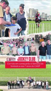 Colégio Militar de São Paulo e Jockey Club celebram a Semana do Soldado com grande ação social