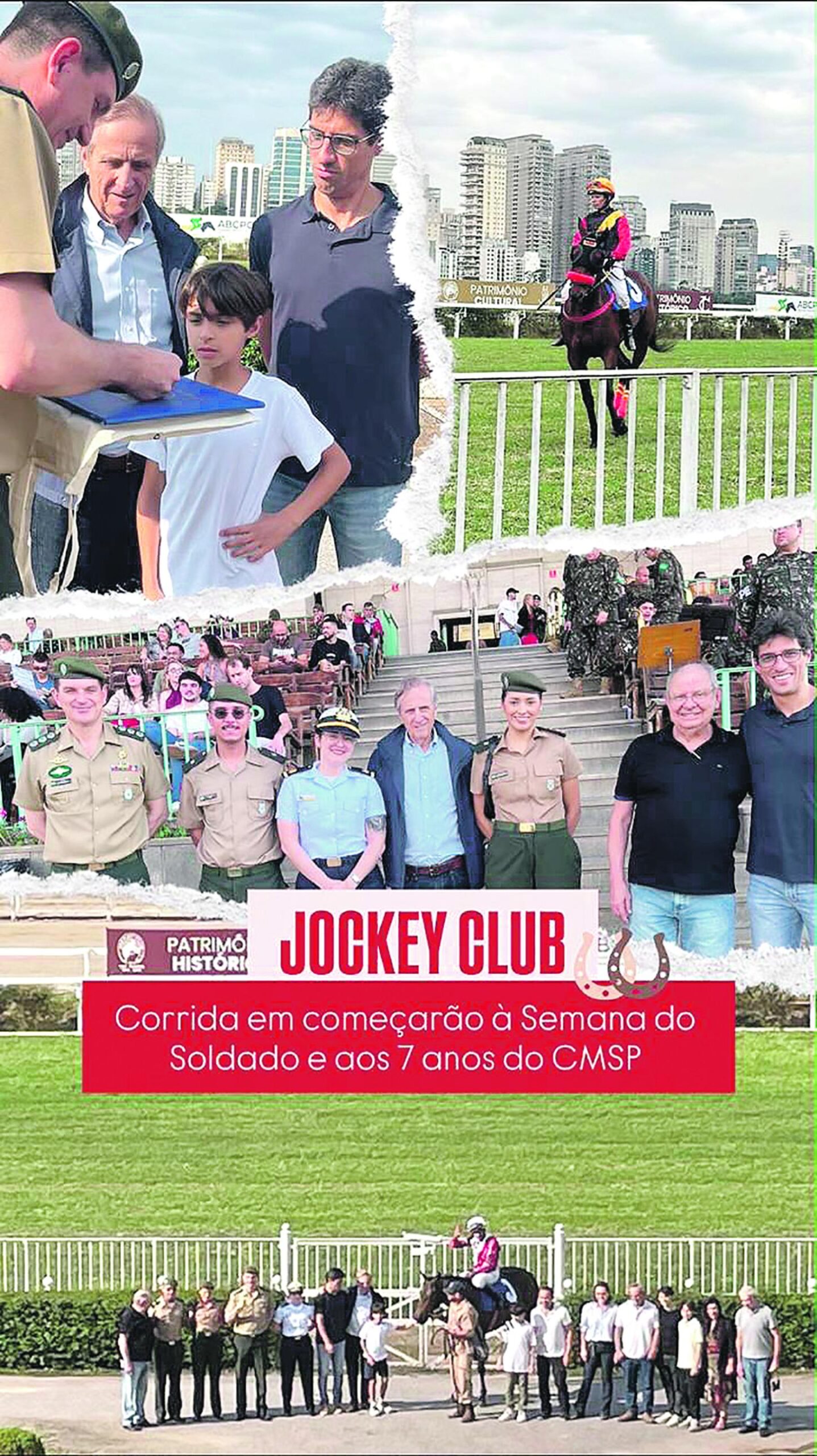 Colégio Militar de São Paulo e Jockey Club celebram a Semana do Soldado com grande ação social Colégio Militar de São Paulo e Jockey Club celebram a Semana do Soldado com grande ação social