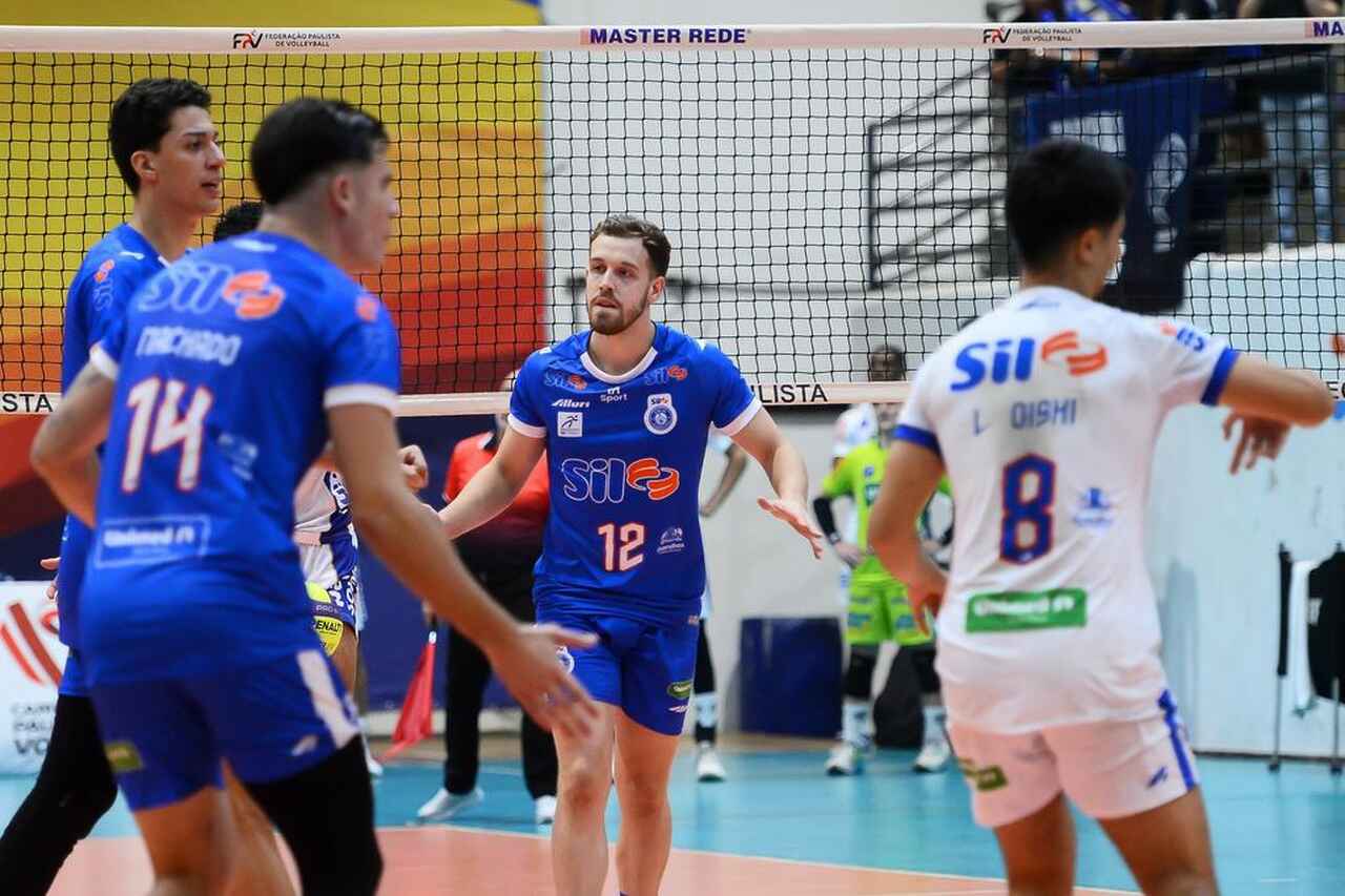 Vôlei Guarulhos perde para o Vôlei Renata, em casa, na estreia do Campeonato Paulista