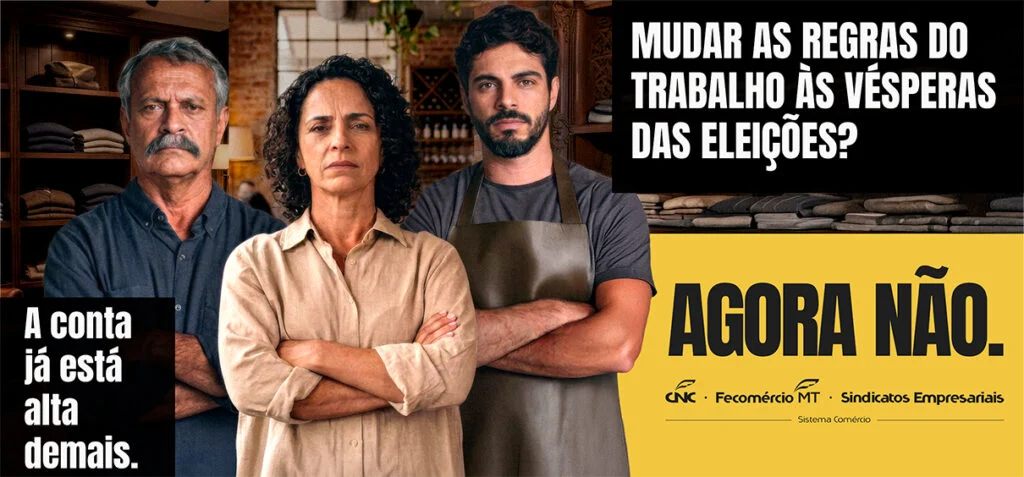 Campanha de empresários contra fim da escala 6×1 quer barrar votação no período eleitoral Campanha de empresários contra fim da escala 6×1 quer barrar votação no período eleitoral
