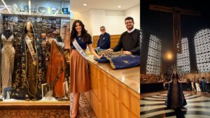 Miss Brasil 2025 que desfilou vestida de Aparecida deixa traje no Santuário Nacional: 'momento tão esperado'
