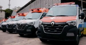 São Bernardo recebe 4 novas ambulâncias do Samu
