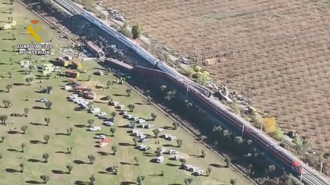 Colisão de trens na Espanha deixa ao menos 68 mortos