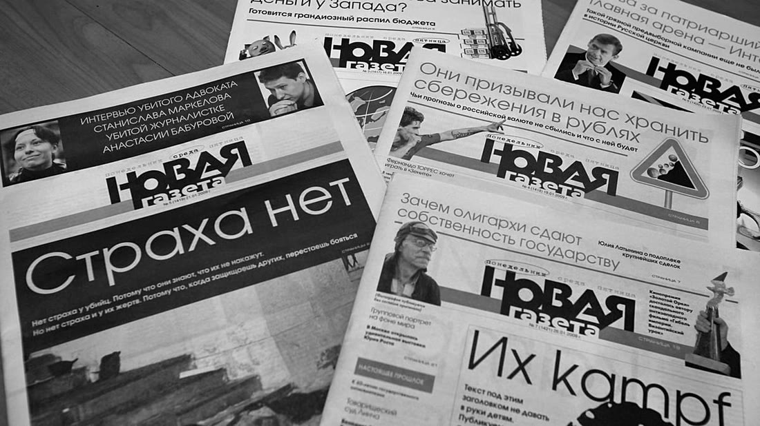 Novaya Gazeta encerra atividade na Rússia depois de 30 anos