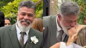 Maurício Mattar se casa com Shay Dufau após 10 anos juntos