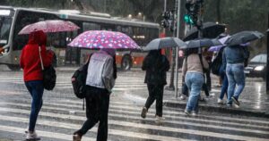 Temporal em SP: chuva forte e granizo no alerta desta quinta