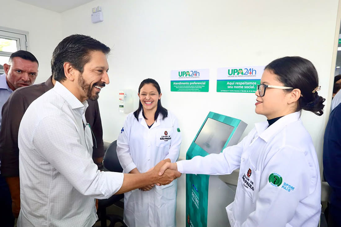 Nova UPA e UBS em Perus: Nunes entrega complexo de saúde