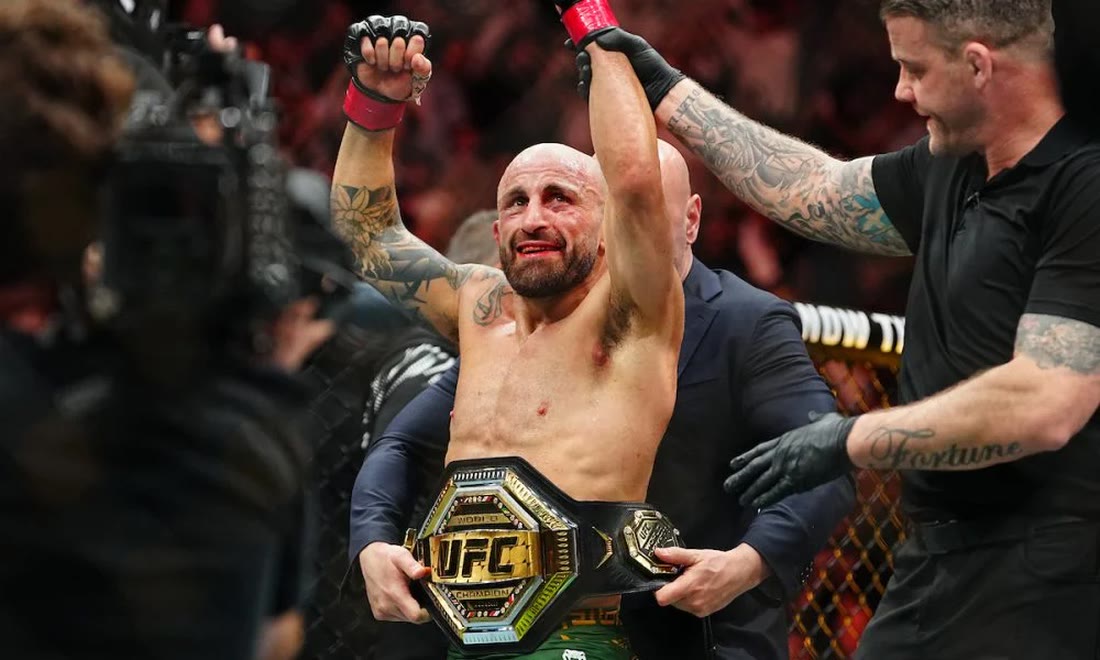 Volkanovski nocauteia Evloev e bate recorde de José Aldo